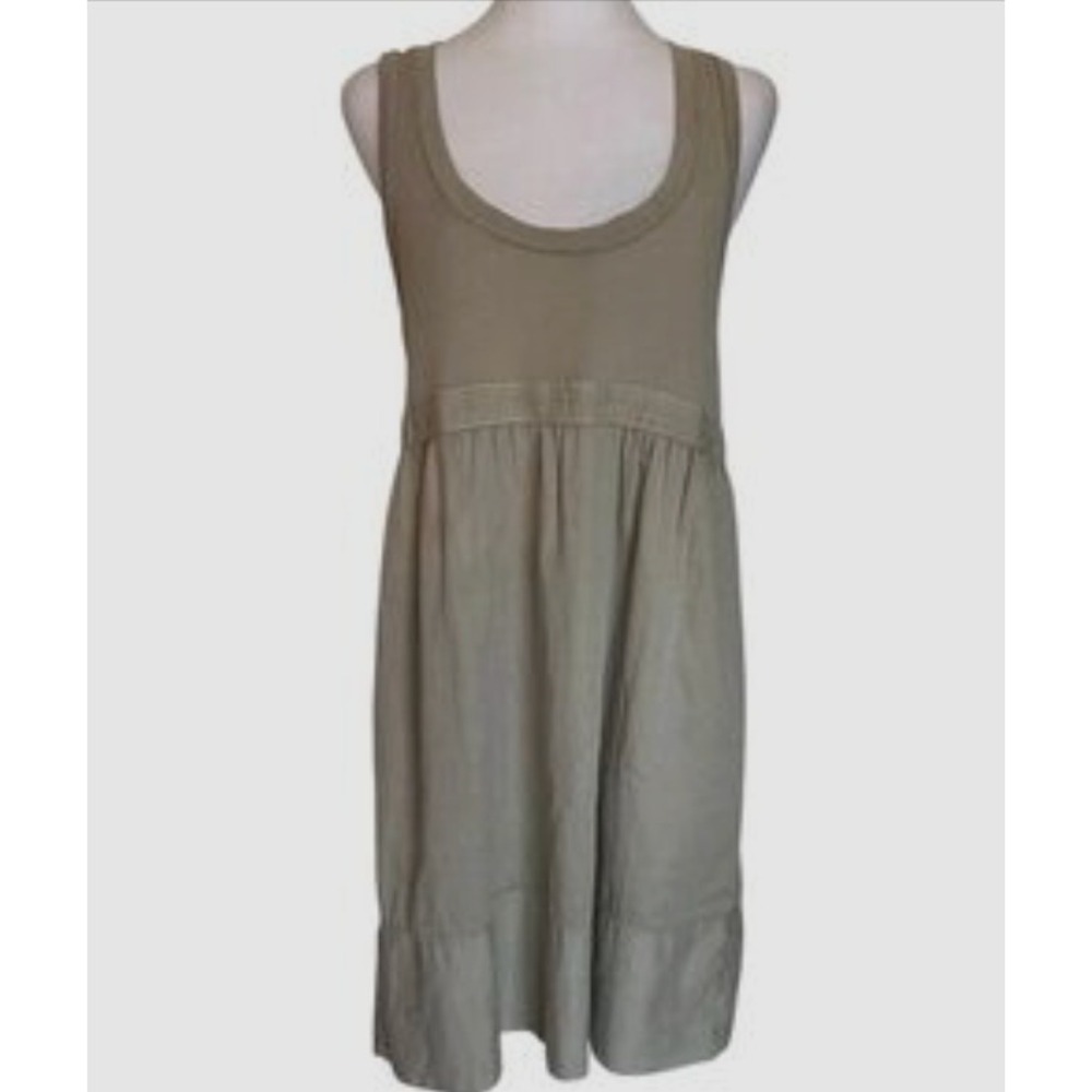 James Perse Sleeveless Pullover Cotton Dress,‎ Gray, Size 2 - Picture 2 of 6